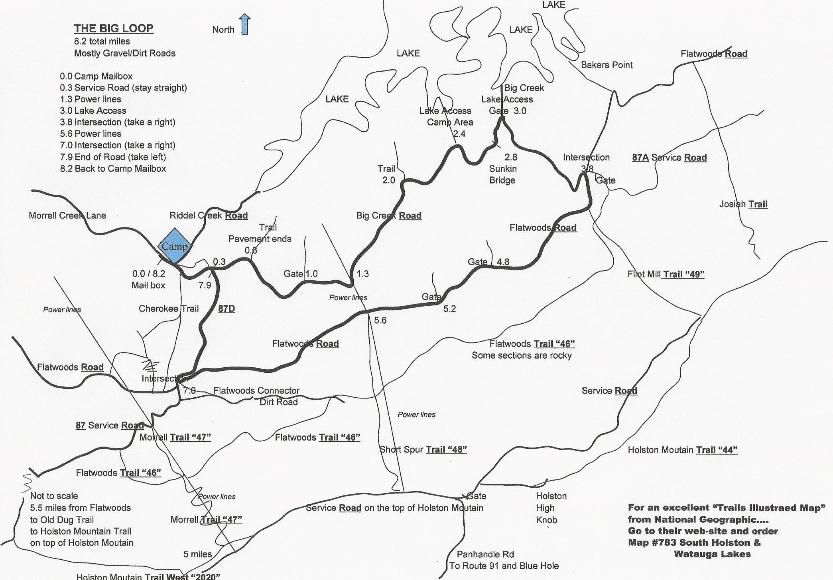 Cherokee National Forest Camping Horseback Riding Trails